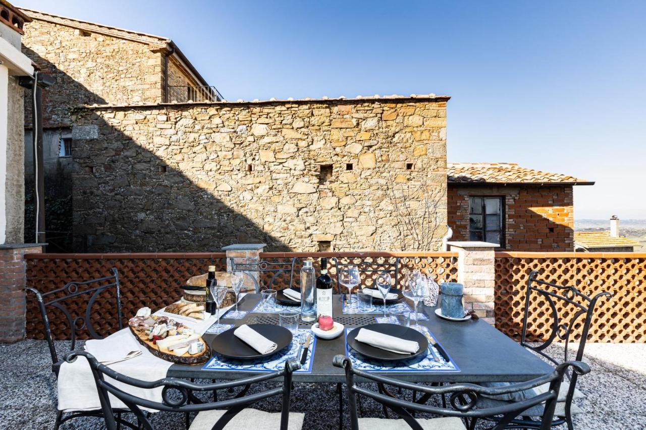 Agri Apartment La Terrazza La Ripadoro Chianni Extérieur photo